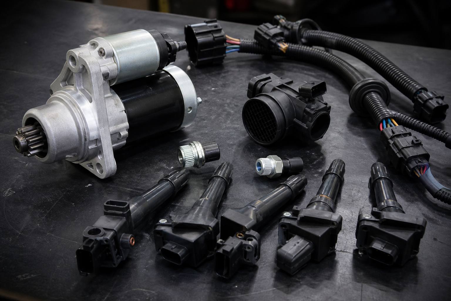 Genuine OEM mechanical and electrical spare parts